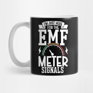 EMF meter signals - Professional Ghost Hunting Mug